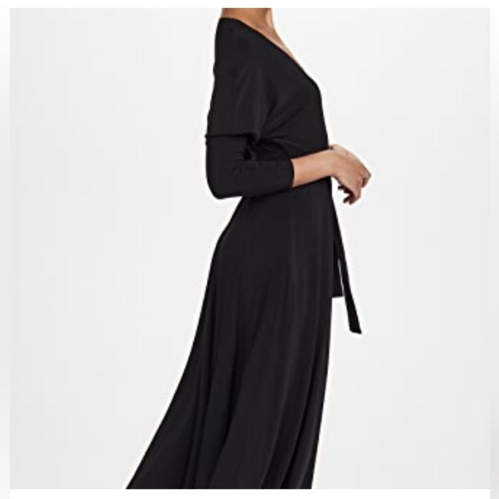 Norma Kamali Dolman Sleeve Wrap MIDI Dress. Size  XS. NWOT’s